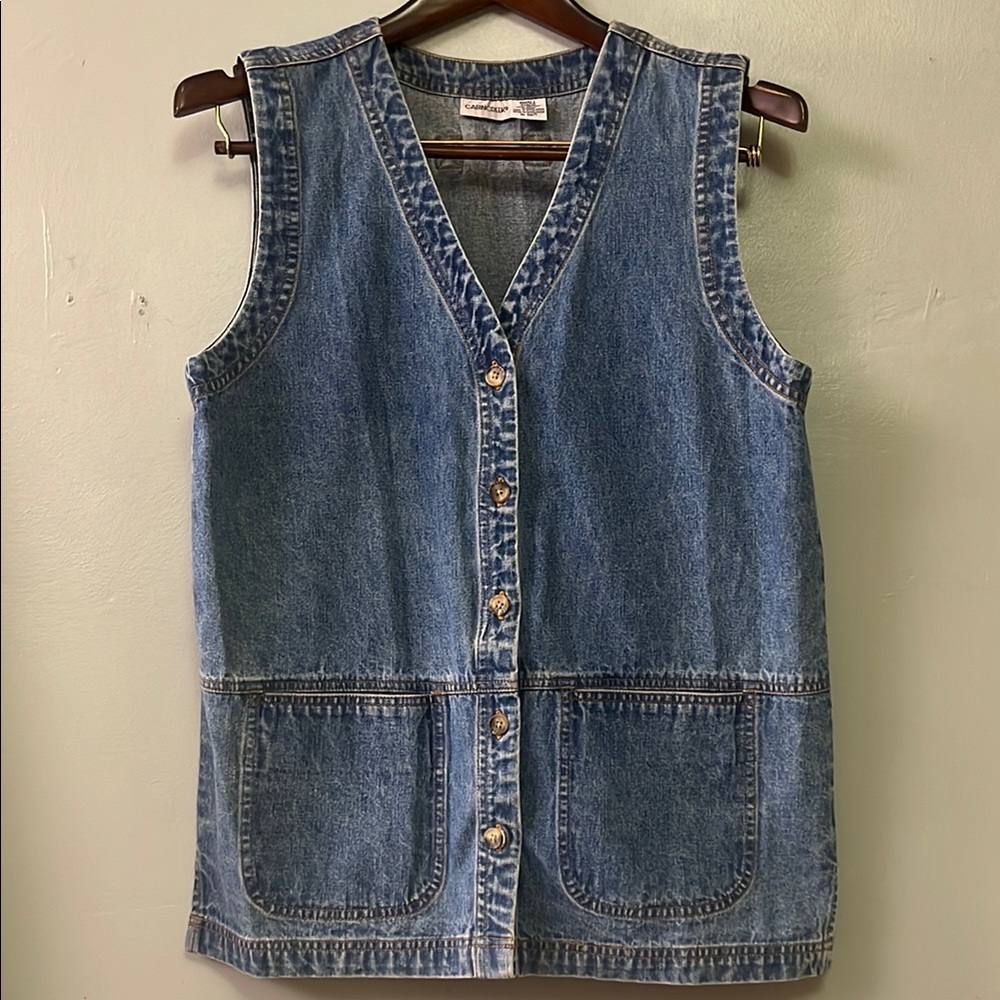 Cabin Creek Blue Denim Vest